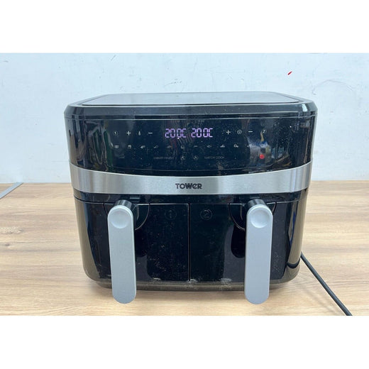 Tower Vortx 9L Dual Basket Air Fryer - Black (T17088)