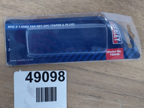 Sealey TSM10 Tap Set 2pc (Taper & Plug) M10 x 1.5mm — New (other) (photo 6)
