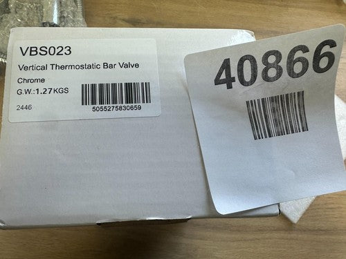Vertical Thermostatic Bar Valve — New (other) (photo 4)