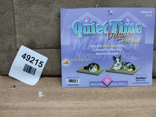 MidWest Homes for Pets 40624-TP Dog Cat Bed Microterry Taupe