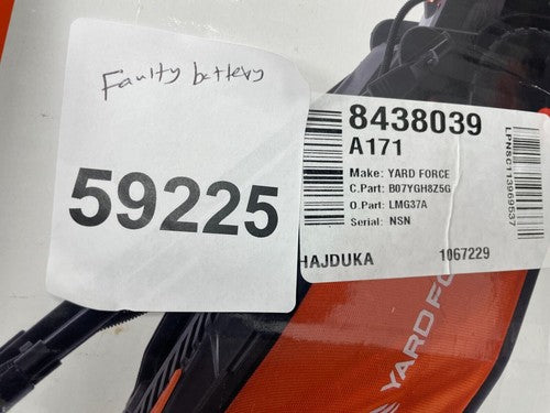Yard Force ‎LM G37A 40V Cordless Lawnmower — Used (photo 7)