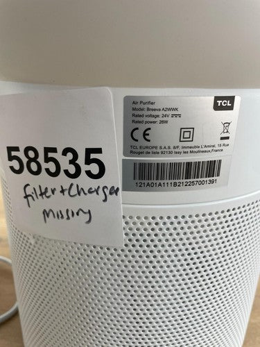 TCL Breeva A2WWK Air Purifier - White — Used (photo 3)