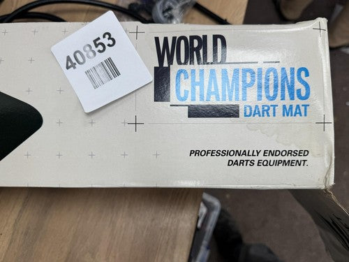 TARGET Darts World Champion Darts Mat Black
