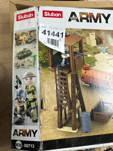 Sluban Army Tank Military 'The Big Battle' Construction Model Number M38-B0713