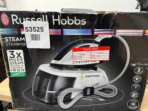 Russell Hobbs 24420 Steam Generator Iron Steam Power - Black/White — Used (photo 7)