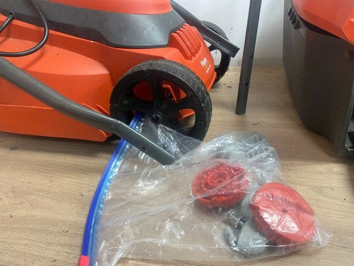 Flymo Lawnmower - Orange (970539501) — Used (photo 5)