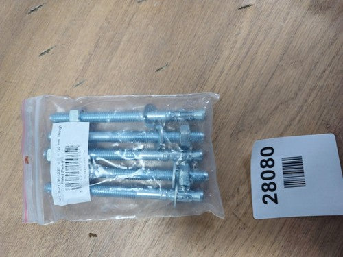 Bolts zinc plated M10* 120mm — New (other) (photo 3)