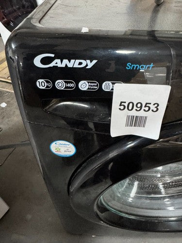 Candy Smart 10kg Washing Machine - Black — Used (photo 9)