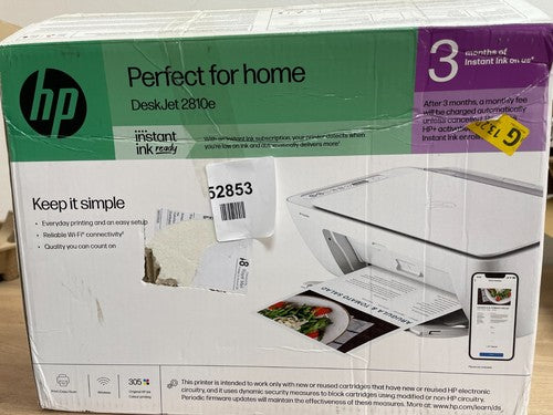 HP DeskJet 2722e White All-In-One Printer