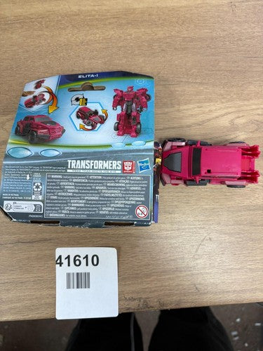 Transformers EarthSpark 1-Step Flip Changer Elita-1, 4-Inch Converting Robot Act — New (other) (photo 4)