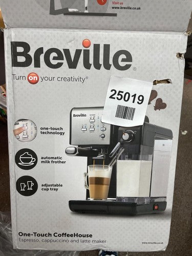 Breville One-Touch CoffeeHouse Coffee Maker - Black/Chrome