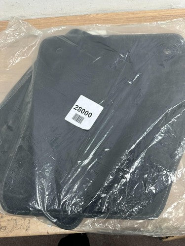 Black nu buck silver stitch jaguar E pace 2021