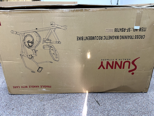 Sunny Health & Fitness Compact Performance Recumbent Bike SF-RB4708 — New (other) (photo 5)