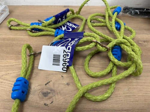 1 Rope with Metal Eyelets Yellow / Blue for Aluminium Nest Swing