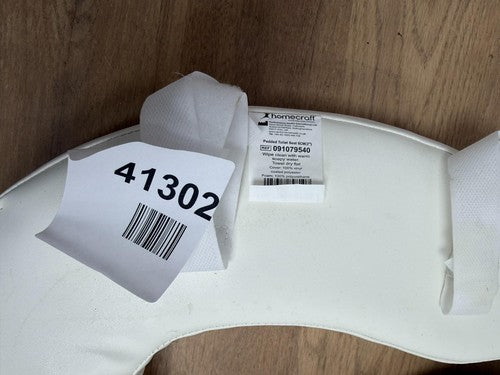 Homecraft Padded Raised Toilet Seat without Lid, Elevated Comfort Toilet Seat