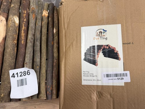 Pet Ting Natural Living Wooden Bridge XL