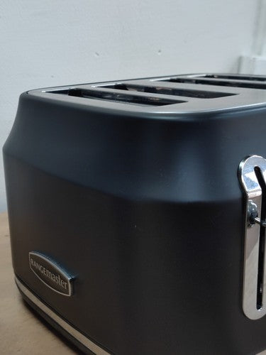 Rangemaster RMCL4S201BK Classic 4 Slice Toaster, Matte Black — New (other) (photo 2)