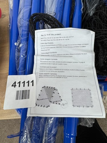 Homcom ‎A60-003 Adjustable Football Goal Net - Blue — New (other) (photo 3)