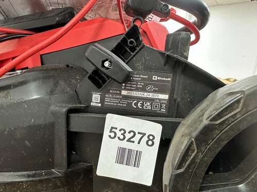 Einhell 37cm Lawnmower 1600W Rotary 38L Electric GC-EM 1600/37 — Used (photo 5)