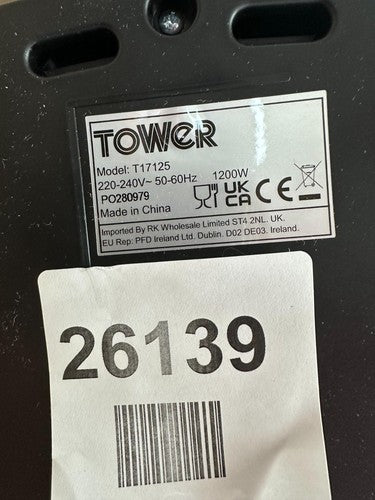 Tower, T17125, Vortx 3L Air Fryer - Read Description — New (other) (photo 3)
