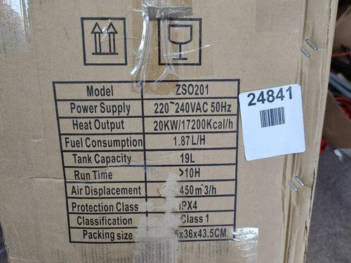 Diesel Space Heater 19L 20kW — New (other) (photo 6)