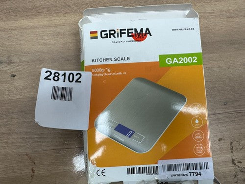 GRIFEMA GA2002 Digital Kitchen Scales, Food Weighing Scales with LCD Display — New (other) (photo 5)