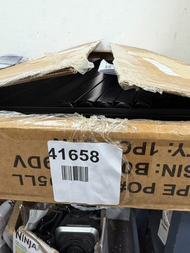 Amazon Basics 3-Tier Metal Rolling Cart, Black — New (other) (photo 6)