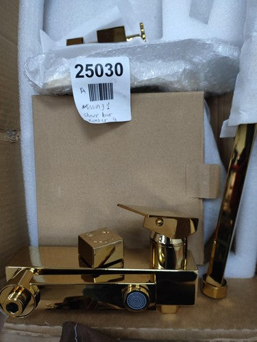 Gold-colored bathroom faucet — New (other) (photo 2)