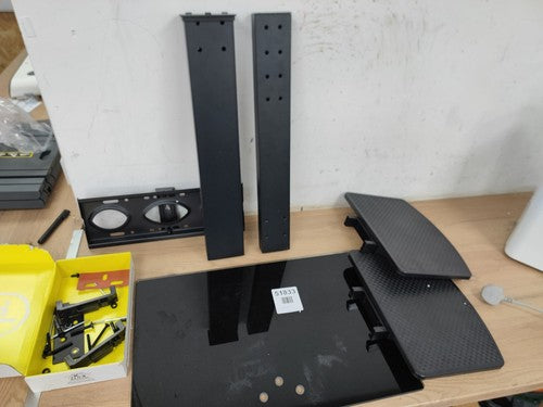 Premium Steel TV Stand, Swivel Mount — Used (photo 6)