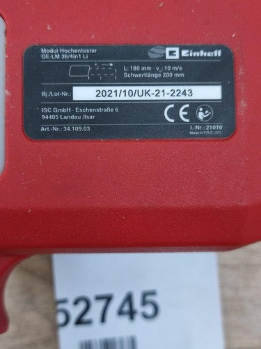 Cordless Multifunctional Tool GE-LM 36/4in1 Li-Solo accessorie only — Used (photo 6)