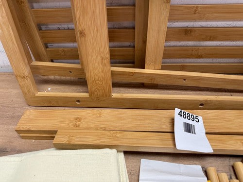 Laundry Sorter Basket Bamboo Laundry Hamper — New (other) (photo 5)