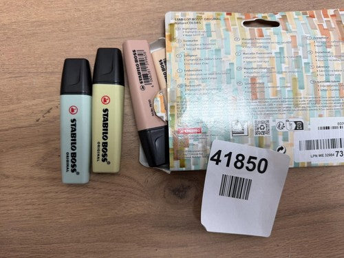 Highlighter - STABILO BOSS ORIGINAL NatureCOLORS - Pack of 6 — New (other) (photo 3)