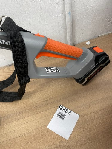 Terratek 20V Lithium-Ion Long Reach Cordless Electric Hedge Trimmer — Used (photo 3)