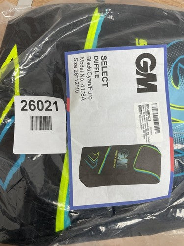 GM Cricket Original Black Duffle Bag — New (other) (photo 2)