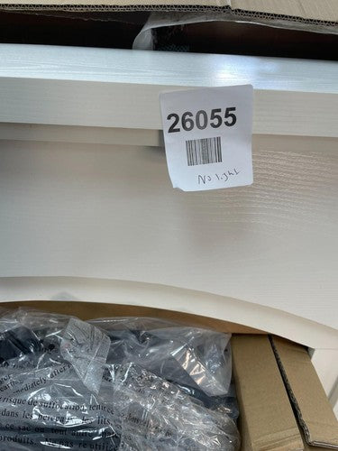 warmlite 1.85kwh newcastle cream arch front fireplace suite — New (other) (photo 5)
