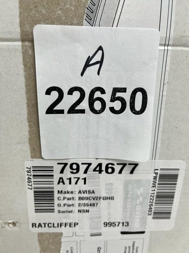 Stainless Steel Rear bumper protector Avisa 2/35487 — New (other) (photo 11)