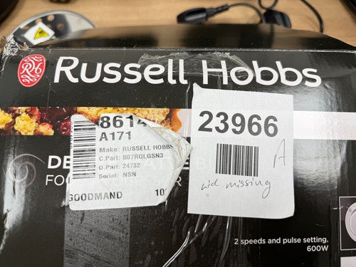 Russell Hobbs Desire 1.5 Litre Food Processor — New (other) (photo 5)