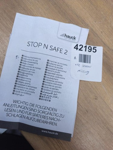 Hauck Stop N Safe 2 , Silver - Pressure Fit Baby Gate — New (other) (photo 4)
