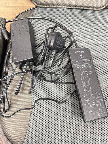 Full Back & Neck Massager - With Heat Chair Pad Massage Kneading Shiatsu Massage — New (other) (photo 4)
