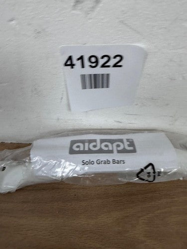 Aidapt White Safety Outdoor Indoor 15" (382 50mm) Easy Grip Coated Steel Grab Ba — New (other) (photo 2)