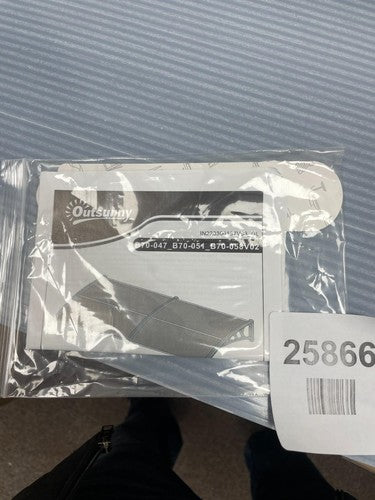 Outsunny Awnings Shade 107 x 7.5 x 48 cm — New (other) (photo 3)