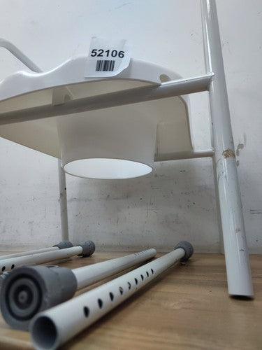 NRS Healthcare M66625 Mowbray Toilet Seat and Frame Lite, Standard Width — Used (photo 3)