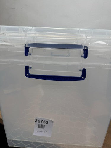 Really Useful Plastic Storage Box - Clear