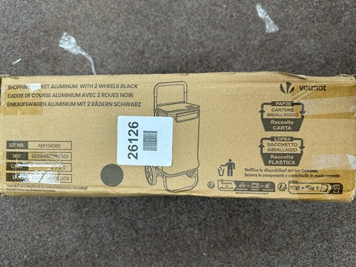 VOUNOT Folding Shopping Trolley, Aluminium Lightweight Shopping Cart — New (other) (photo 5)