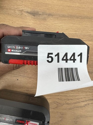 Einhell 18V 2.0Ah Li-Ion Power X-Change Battery Pack — Used (photo 4)