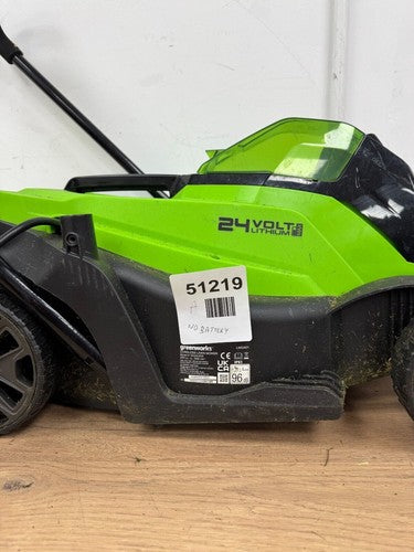 Greenworks Lawn Mower GD24LM33 — Used (photo 6)