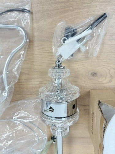 Premier Housewares E14 Small Edison Screw 40 W Alexis 5-Arm Chandelier - Chrome/ — New (other) (photo 2)