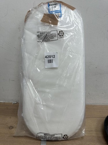 Mother Nurture BF085 Quilted Foam Moses Basket - White — New (other) (photo 4)