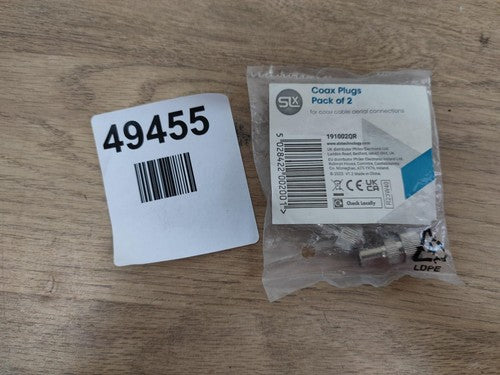 SLX coax plugs pack of 2 — New (other) (photo 2)