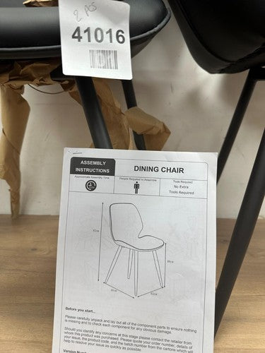 dining chair Kitchen Dining Room Furniture Chairs Faux Matte Leather Dining Chai — New (other) (photo 4)